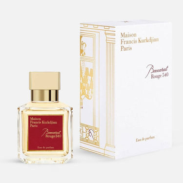 Baccarat Rouge 540 fragrance bottle